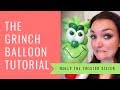 GRINCH Balloon Animal Tutorial - Learn Balloon Animals with Holly!