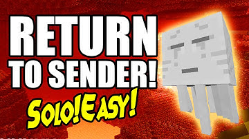 Return To Sender SOLO! EASY! Achievement Trophy Guide Minecraft