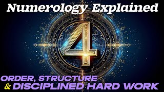 The Number 4 - Stability, Planning, Execution & Control in Numerology | HH28 Podcast
