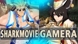 GBVSR:🔥SharkMovie (Ladiva) Vs GS | gamera (Ilsa)🔥| High Level Gameplay.