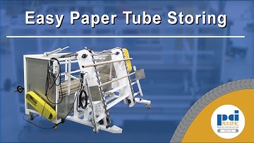 Innovative Paper Core Elevator & Hopper Conveyor System