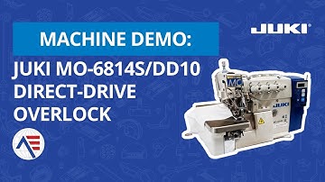 JUKI MO-6814S-DD10 4-THREAD DIRECT-DRIVE OVERLOCK MACHINE