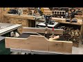 Je me fabrique un chariot de coupe pour ma scie sous table TS 254 M/ How to make a Cross-cut sled