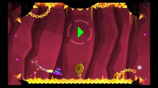 GEOMETRY DASH MELTDOWN - Level 2 : Viking Arena (All 3 coins)