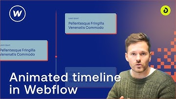 Create a stunning VERTICAL TIMELINE in WEBFLOW [tutorial incl. cloneable]