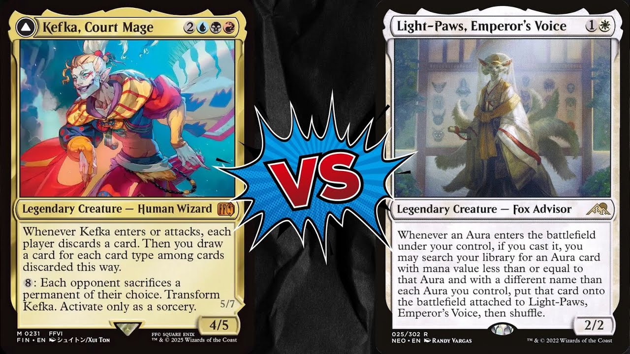 Duel Commander // Kefka VS Light Paws // 04-11-25