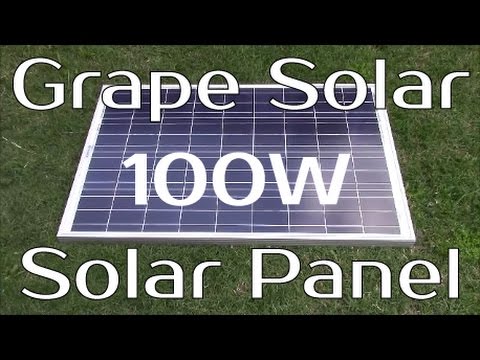 Video: Grønne Tilbud: Grape Solar 100W Solar Panel $ 89 (reg. $ 125 +), Mer - Electrek
