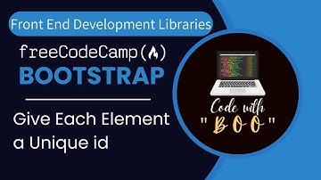 Give Each Element a Unique id| Bootstrap 29| Front End Development Libraries| @freecodecamp