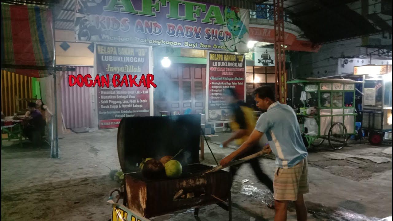 Dogan bakar Review Khasiat Air Kelapa Hijau Bakar Di Dekat Silampari