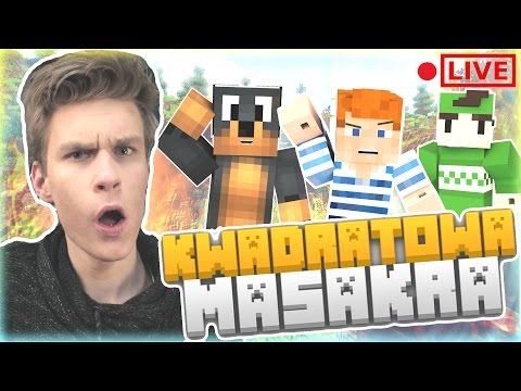 [ LIVE ] - KWADRATOWA MASAKRA #3 ( ͡° ͜ʖ ͡° )  / Narf, Szymeq | Minecraft 1.11 - [ LIVE ] - KWADRATOWA MASAKRA #3 ( ͡° ͜ʖ ͡° )  / Narf, Szymeq | Minecraft 1.11