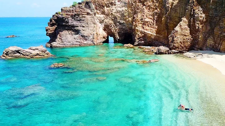 Escape to Paradise: 3 Hours of Tropical Island Drone Footage in 4K