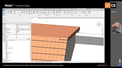 PLASMA Cobertura 2 águas | BIM Revit