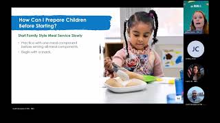 CACFP Trainers’ Circle: Family Style Meal Service With Children in the CACFP