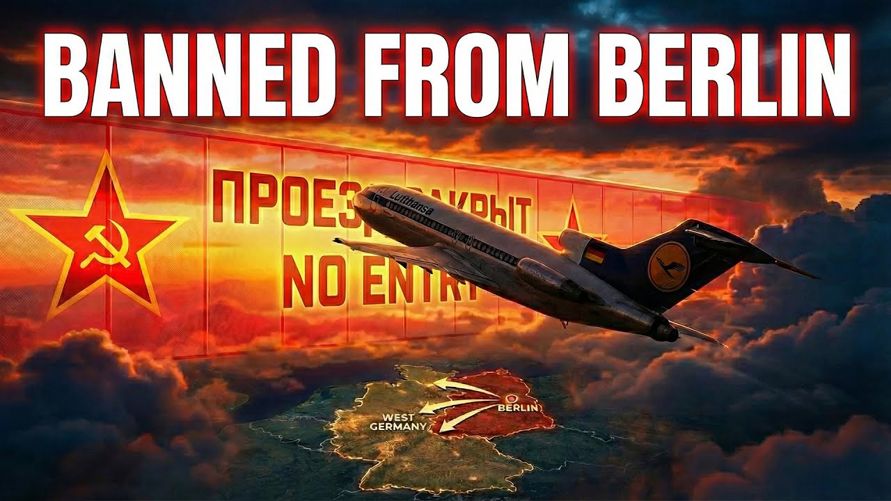 Cold War Air Corridors: The City Where German Pilots Were Banned