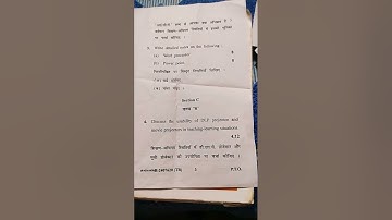 Ict in teaching - learning process #b.ed 4th semester question paper #spu #hpu #2024