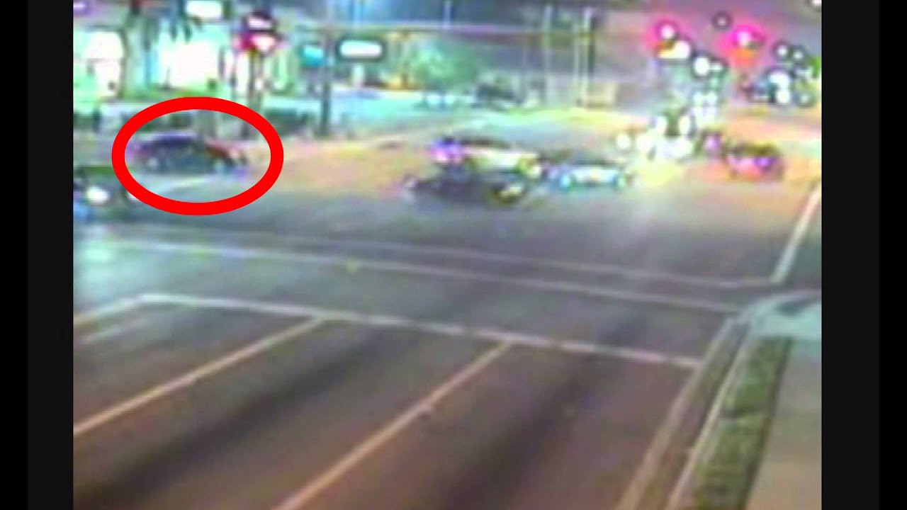 Hit Run Red Light Camera Video From January Youtube