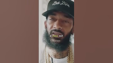 Nipsey Hussle dropping crypto gems in 2017... ahead of the game  Speaker: @nipseyhussle