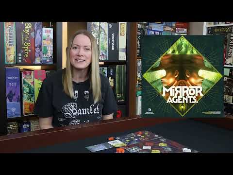 Mirror Agents ►►► 2P Hidden Movement Set Collection Spy themed game