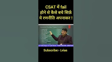 Most Important Topics for CSAT #upsc2024 #uppcsprelims  #csat #upsc #ias #csatmaths #csatupsc #