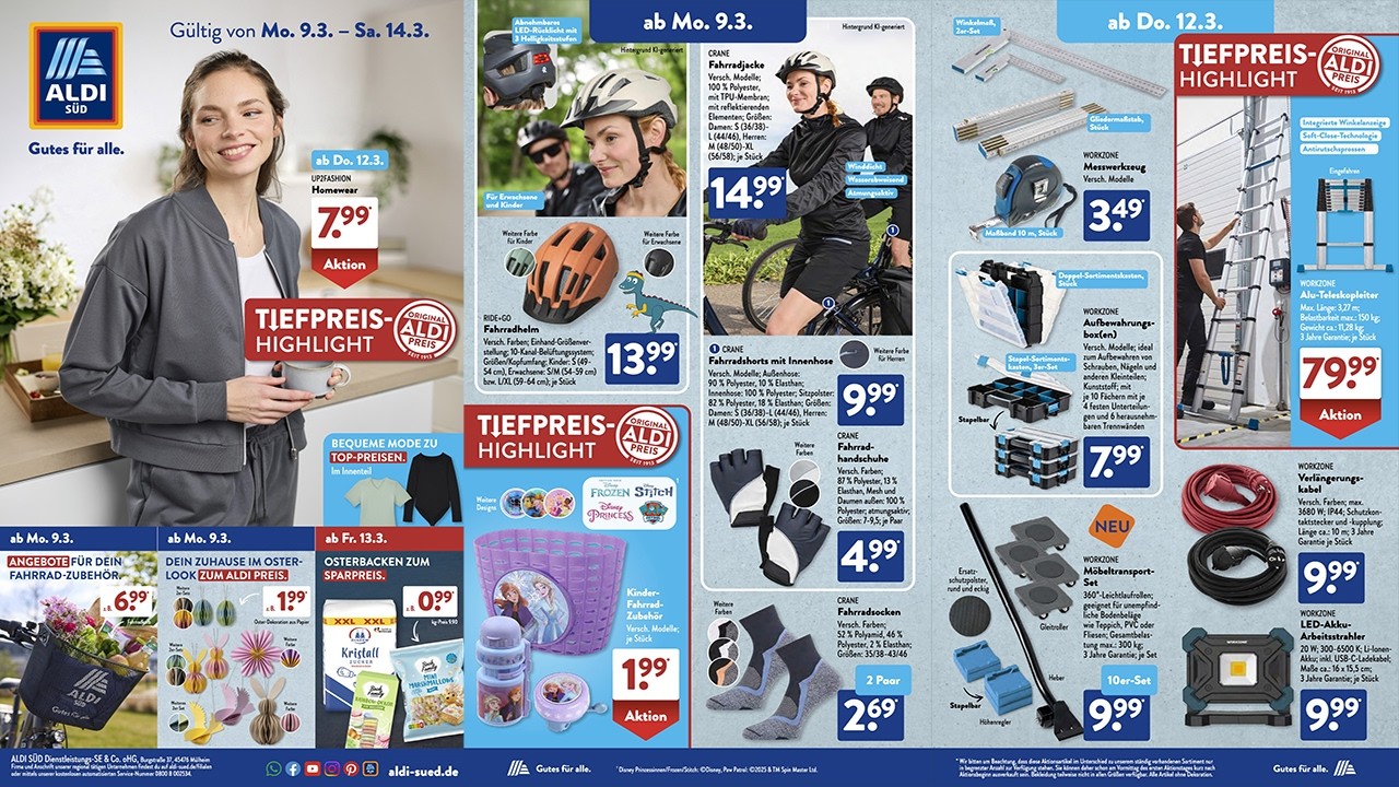 ALDI SÜD Prospekt ab 09.03.2026 😱 UNGLAUBLICHE PREISE! Alles durchgeblättert