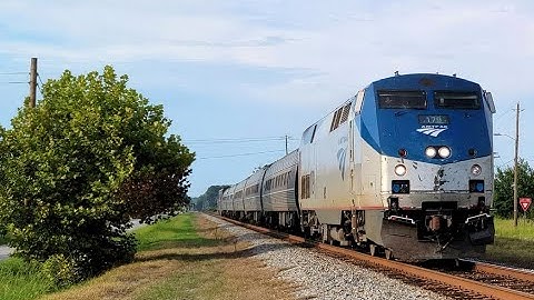 Amtrak 89 flying SB through Lake City