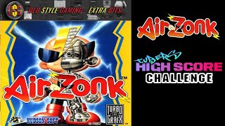 Tubers High Score Challenge Air Zonk 1CC TurboGrafx 16