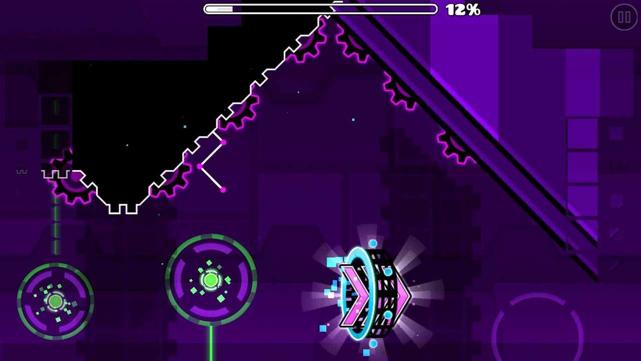 Geometry Dash ( Level 12 ) - YouTube