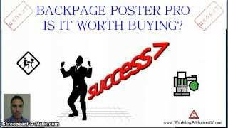 Backpage Poster Pro Review - Should You Buy Backpage Poster Pro