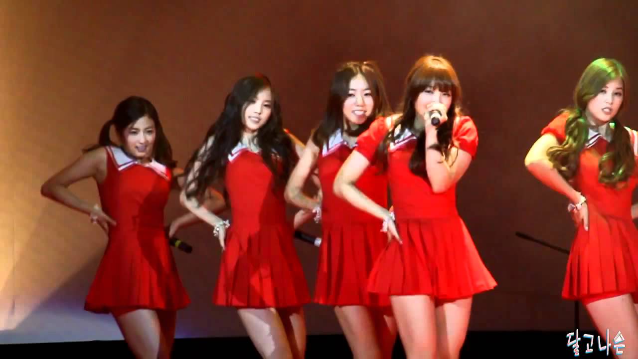 11/10/28 A Pink - Let Us Just Love (2) @Military Academy Event