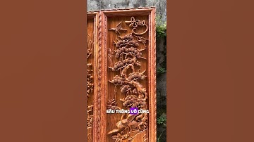 Tranh tứ quý xuân hạ thu đông tùng cúc trúc mai bằng gỗ hương đá #xuhướng