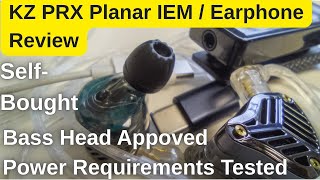 KZ PRX Earphones Review - Planar IEM's Are Just Better (Bass Head Approved)