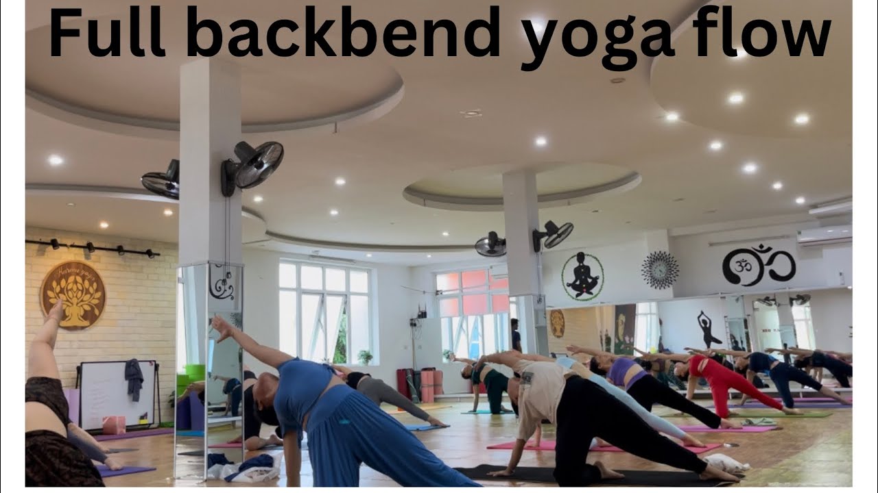 Full backbend yoga flow - YouTube