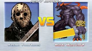 (mugen) Jason Voorhees vs. Dark Warrior