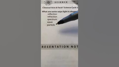 CC cycle two week 22 science