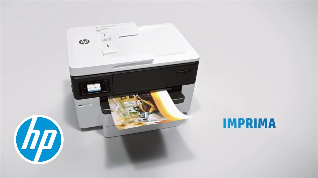 El mejor equipo de oficina multifunción HP Officejet Pro 7740 - YouTube