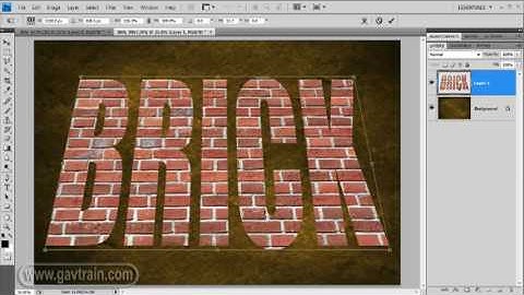 3D text - Photoshop Quick Tip - Week 56