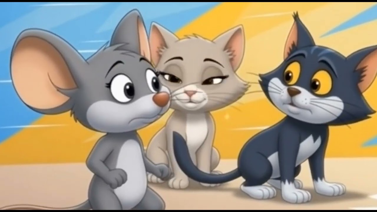 A Cute Cat Love Story ❤️ | Funny Cartoon Animation Inspired by Classic Cartoons”