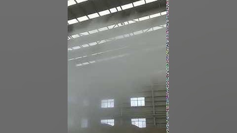 Dry Fog Dust Suppression System In Mines