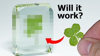 How To Make Four-leaf Clover Art With Epoxy Resin