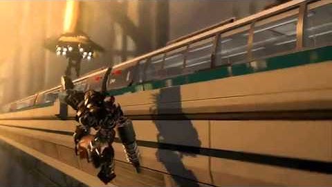 Binary Domain Walkthrough with Commentary Part 22   All Aboard Playthrough Gameplay)