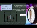 L2 Minimum Size of Mirror | Ch-1 Plane Mirror | Ray Optics | NEET | JEE | Class XII