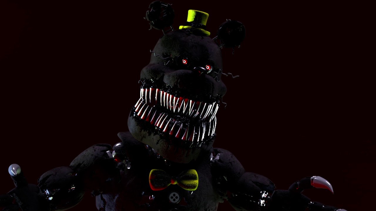 Кошмарные fnaf. FNAF 4 кошмарный Фредди. ФНАФ кошмарный Фредди черный. Кошмар из FNAF 4.