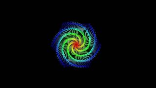 Hypnotic Python Spiral Animation (made using Turtle)