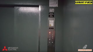 A Vintage and Huge Mitsubishi Freight Elevator at Gurney Plaza, Penang, Malaysia.