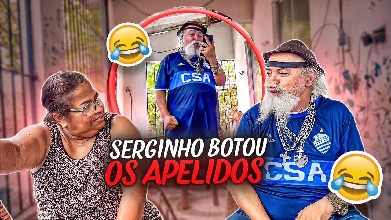 SERGINHO COLOCOU OS APELIDOS NO VOVÔ 😂😂😂😂 | PALPITES