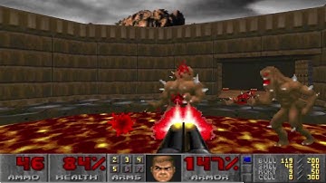 Doom: Memento Mori MAP11: "Halls of Insanity" UV Max in 2:51