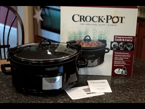 crock pot 7 quart programmable slow cooker