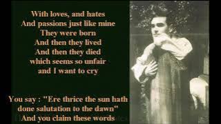 Cemetry Gates – The Smiths (with lyrics)