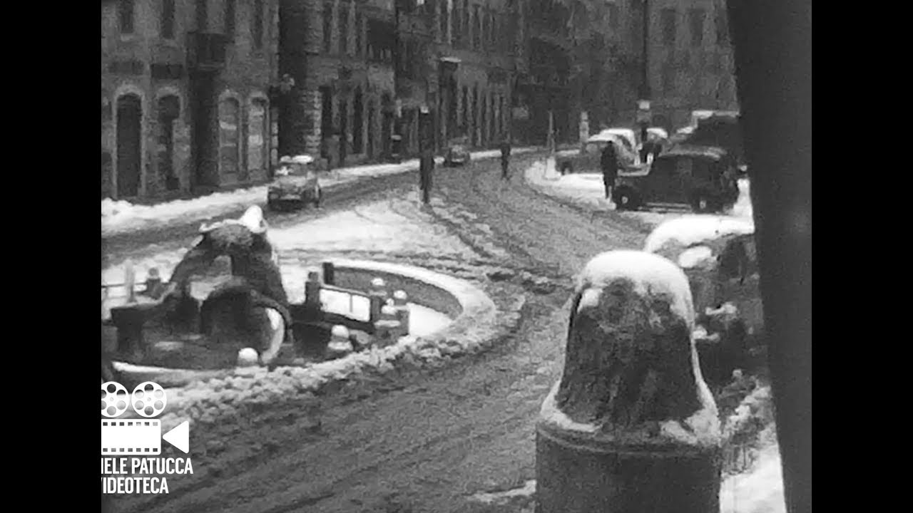 Roma, la grande nevicata (Febbraio 1956)