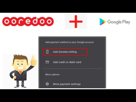 Play store မှာ ooredo  billing payment ထည့်နည်း